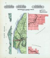 Township 31 North, Range 3 East. W.M., Township 32 North, Range  3 East. W.M., Township 32 North, Range  10 East. W.M.,, Stanwood, Snohomish County 1910